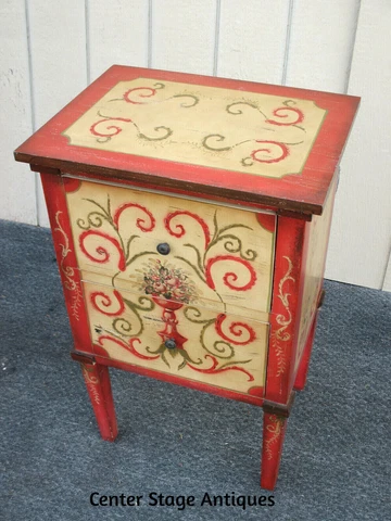 63064 Decorator Wood Nightstand End Table Stand Cover