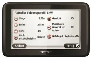 TomTom PRO 7250 7150 7100 Truck Europa 45 EU Länder IQ GPS Telematics Business - Picture 1 of 1