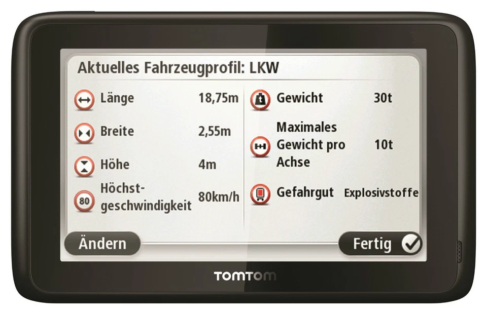 TomTom PRO 7250 7150 7100 Truck Europa 45 EU Länder IQ GPS Telematics Business - Bild 1 von 1