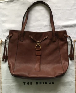 The Bridge große Tasche Shopper Margherita Leder Braun einmal benutzt - Bild 1 von 8