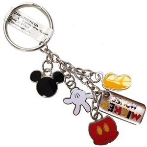 Disneyland Paris Mickey Mouse Charm Body Parts Keyring Key Ring Disney Glove DLP - Picture 1 of 7