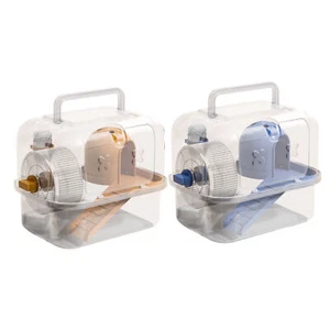 Hamster Travel Carrier Hamster Cage Travel Carry Rat Cage Small Pets Supplies - Picture 1 of 14