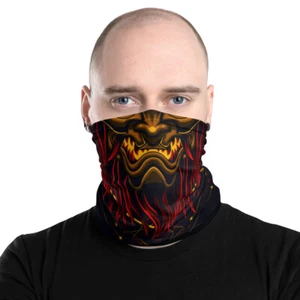 Máscara facial Troll samurai diablo cuello polaina nueva máscara facial para hombres máscara Oni - Imagen 1 de 3