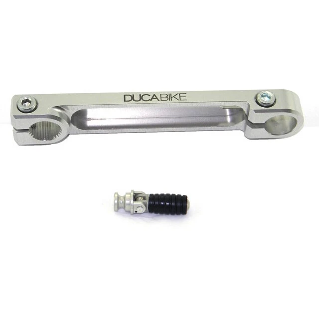 Palanca de cambios inversa Ducabike Ducati - 748/916/996/998 - Plateada - Plegable... Foto 1 de 1