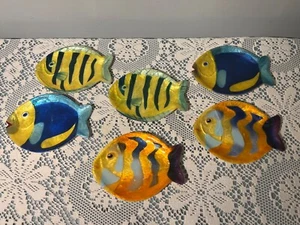 Studio Nova Phillippines Island Fish Natural Kappa Shell Coasters Set- F3 - Picture 1 of 5