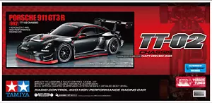 Tamiya RC 58745 Porsche 911 GT3 R (992) - TT-02 - Item #58745 Model Assembly Kit - Picture 1 of 10