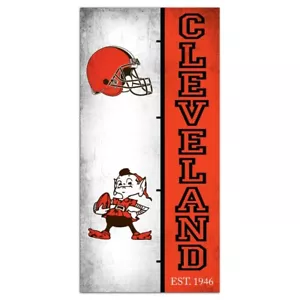 Cleveland Browns Team Logo Progression 6" x 12" - Imagen 1 de 1