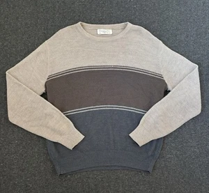 Vintage Christian Dior Monsieur Crewneck Sweater Men’s Sz Medium Open Knit USA - Picture 1 of 11