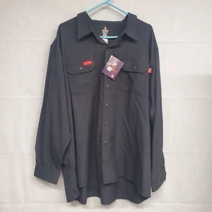 Camisa Lapco FR para Hombre 3XL Regular Negra Resistente al Llama ATPV 5.7 NUEVA CON ETIQUETAS - Imagen 1 de 5