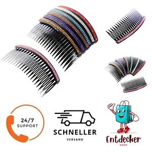 Haarkämme mit Strass, Braut Haarkämme, Kamm Zubehör für Damen 7 Stück - Bild 1 von 1