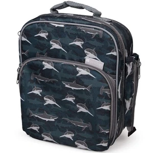 Bentology Insulated Lunch Box w Snack Pocket & Water Bottle Holder - kids - Picture 1 of 7