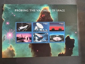 Scott #3409 Sondierung der Weite des Weltraums Scheibe von 6 60 ¢ Briefmarken (2000) - Bild 1 von 2