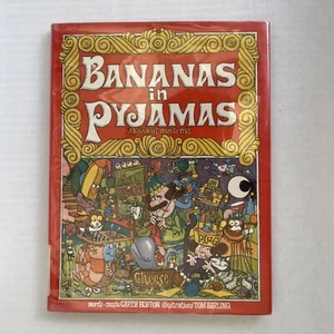 Bananas In Pyjamas A Book of Nonsense w/Words & Music Blyton/Barling 1972 1st Ed - Bild 1 von 10