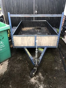 trailer for sale used 2m X 1-2m 350mm Deep Vgc3xspare Wheels View M231ah - Picture 1 of 9