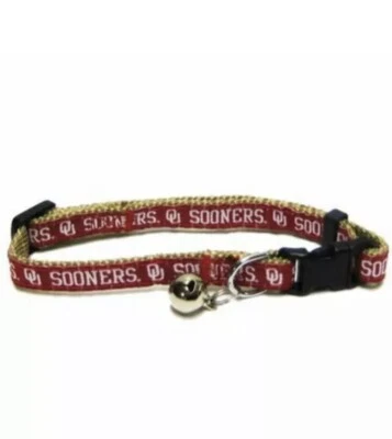 Oklahoma Sooners Breakaway Cat Collar - Image 1 of 3
