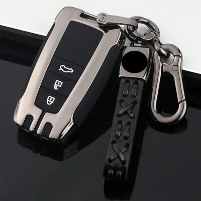 For Toyota Camry CHR Avalon Zinc Alloy Car Key Fob Shell Case Chain Cover Shell - Image 1 of 4
