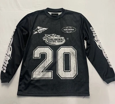 Camiseta de carreras Pacsun Mesh sublimación talla pequeña nueva con etiquetas Foto 1 de 4