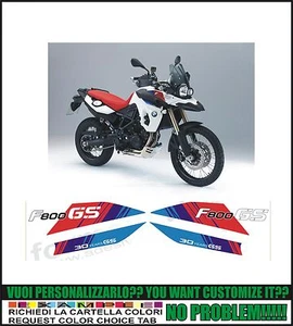AUFKLEBER F800 GS 2011 30 JAHRE GS KOMPATIBLES KIT - Bild 1 von 1
