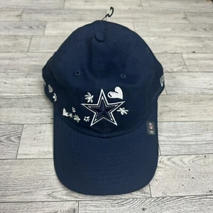 New Era 9twenty - NFL Dallas Cowboys Child Hat Cap Flowers Star Girls Adjustable - Picture 1 of 5