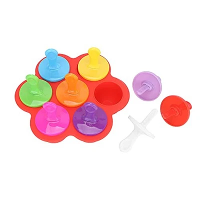 Silicone Ice Tray, Trays,Ice Massage Cup Reusable Fine Lines Removal Red  - Image 1 of 4