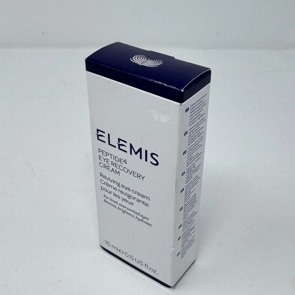 ELEMIS Peptide4 Crema Recuperadora de Ojos Crema de Ojos Reviving 0.5 oz/15 ml Tamaño Completo Nueva en Caja Foto 1 de 1