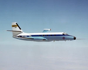 1981 NASA C-140 Jetstar Aircraft - 8x10 Photo On 8.5x11 #1428 - Picture 1 of 1