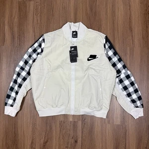 Chaqueta de bombardero Nike Sportswear NSP SYN Fill blanca para hombre talla XL - BV4532-072 - Imagen 1 de 10