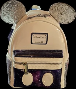NEW! Disney Parks Loungefly Mickey Mouse Main Attraction Space Mountain Backpack - Picture 1 of 4