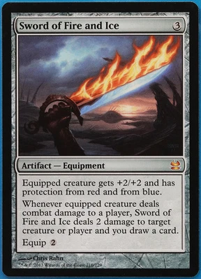 Sword of Fire and Ice Modern Masters NM Mythic Rare CARD (507732) ABUGames - Image 1 of 2