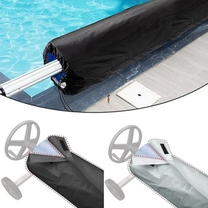 Verdunstung reduzieren mit Schwimmbad Solardecke Rolle Rollenabdeckung 490x96cm - Bild 1 von 23