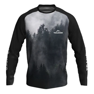 TRAILRIDER MTB-Jersey/Trikot Langarm Forest DH FR Enduro eMTB MX Motocross