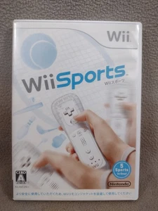 Wii Sports with Case and Manual (Japanese version, region locked) US Seller - Picture 1 of 3