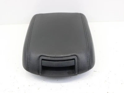 10-19 Ford Taurus Center Console Lid Armrest Black Leather Black Latch OEM - Image 1 of 4