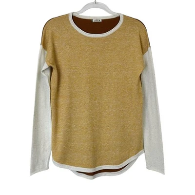 Smartwool Shadow Pine Colorblock Crew Sweater Women’s Size Small Base Layer Wool - Image 1 of 4