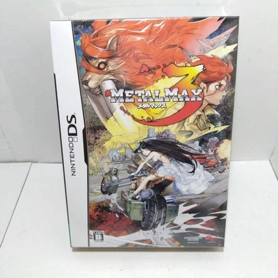 Nintendo DS Software METAL MAX 3 Limited Edition New Unused Unopened 2010 Japan - Image 1 of 4