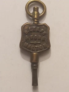 B Leefe & Sons Walton Watch Makers Jewellers Key - Picture 1 of 2