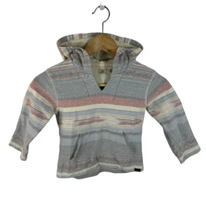 Faherty Youth Byron Bay Hoodie Striped Cotton Sierra Paradise Size 5 Kids - Picture 1 of 10