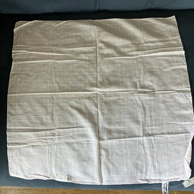 VTG Echo 100% Cotton Square Scarf Pink 21” X 22” Made In France RN 26128 - Image 1 of 4