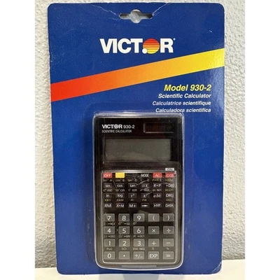 VINTAGE *New In Box* Victor 930-2 Scientific Calculator LCD  - Image 1 of 3