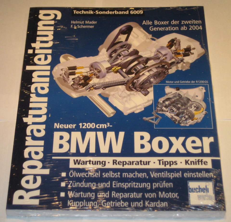 Manual de Reparaciones BMW R 1200GS Rt S St + HP2, Año Fabricación Desde 2004 - Imagen 1 de 1