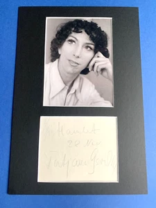 TATJANA GSOVSKY (†1993)"Tänzerin" In-person signed Passepartout 20x30 Autogramm - Picture 1 of 2
