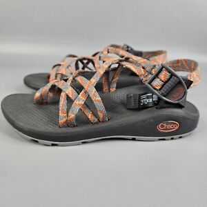 Chaco Womens Z Cloud X2 Open Toe Sandals Orange Gray Size 7 JCH108010 Strappy