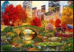 Chart Needlework - Counted Cross Stitch Patterns - Central Park NYC - Picture 1 of 2