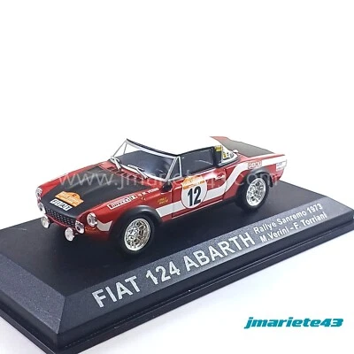 Fiat 124 Abarth #12 M. Verini - F. Torriani Rally SanRemo 1973 1:43 - Photo 1/4