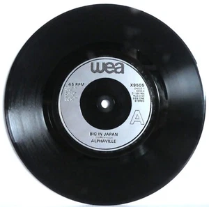 Alphaville – Big In Japan , Vinyl 7" Single 45 RPM UK 1984 Synth Pop - Picture 1 of 3