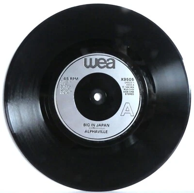 Alphaville – Big In Japan , Vinyl 7" Single 45 RPM UK 1984 Synth Pop - Image 1 of 3