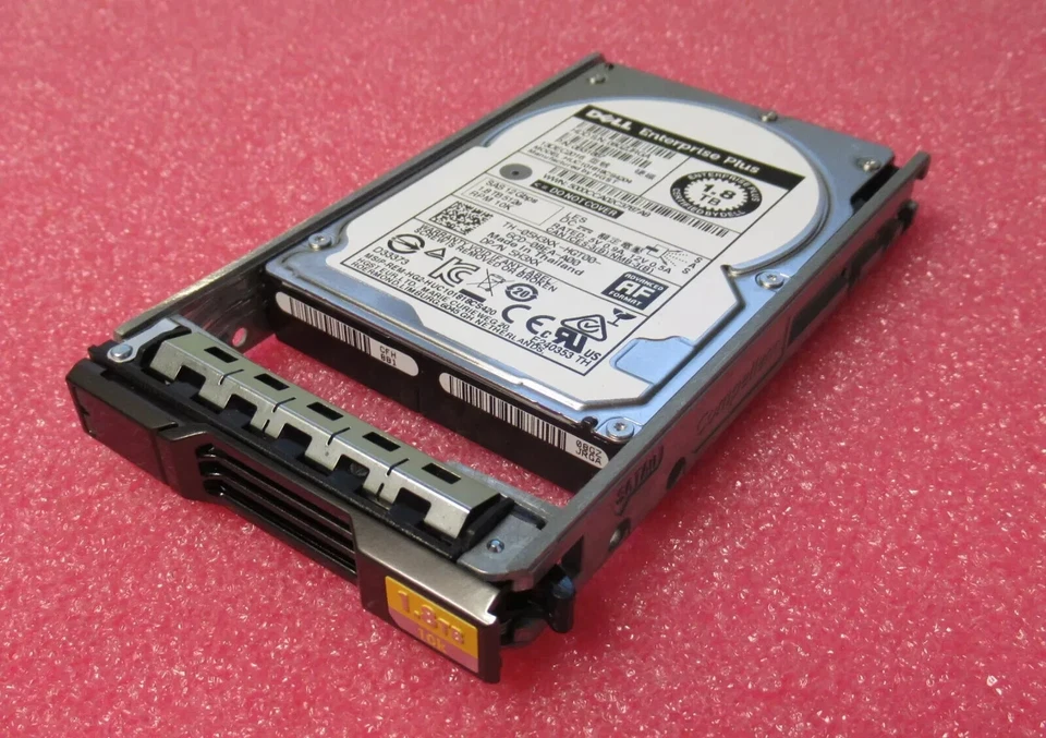 Dell Compellent 1.8TB 10k SAS 2.5" 12G 512e Enterprise Plus Hard Drive HDD 5H3XX - Image 1 of 4