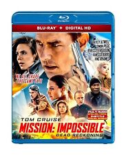 Mission Impossible Dead Reckoning Part One Blu-ray 2023 Action Movie FREE SHIP