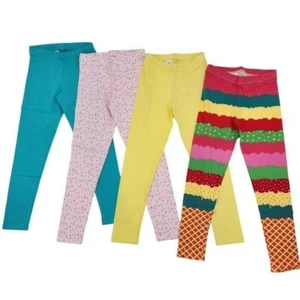 SPOTTED ZEBRA 4-Pack Girls Ice Cream & Sprinkles Leggings Size Large 10 NWT - Picture 1 of 6