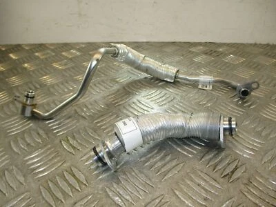 BMW G20 330E 2020 B48B20A. Tubos de aceite turbo alimentación/retorno 8629970/8629969 7 k Foto 1 de 4